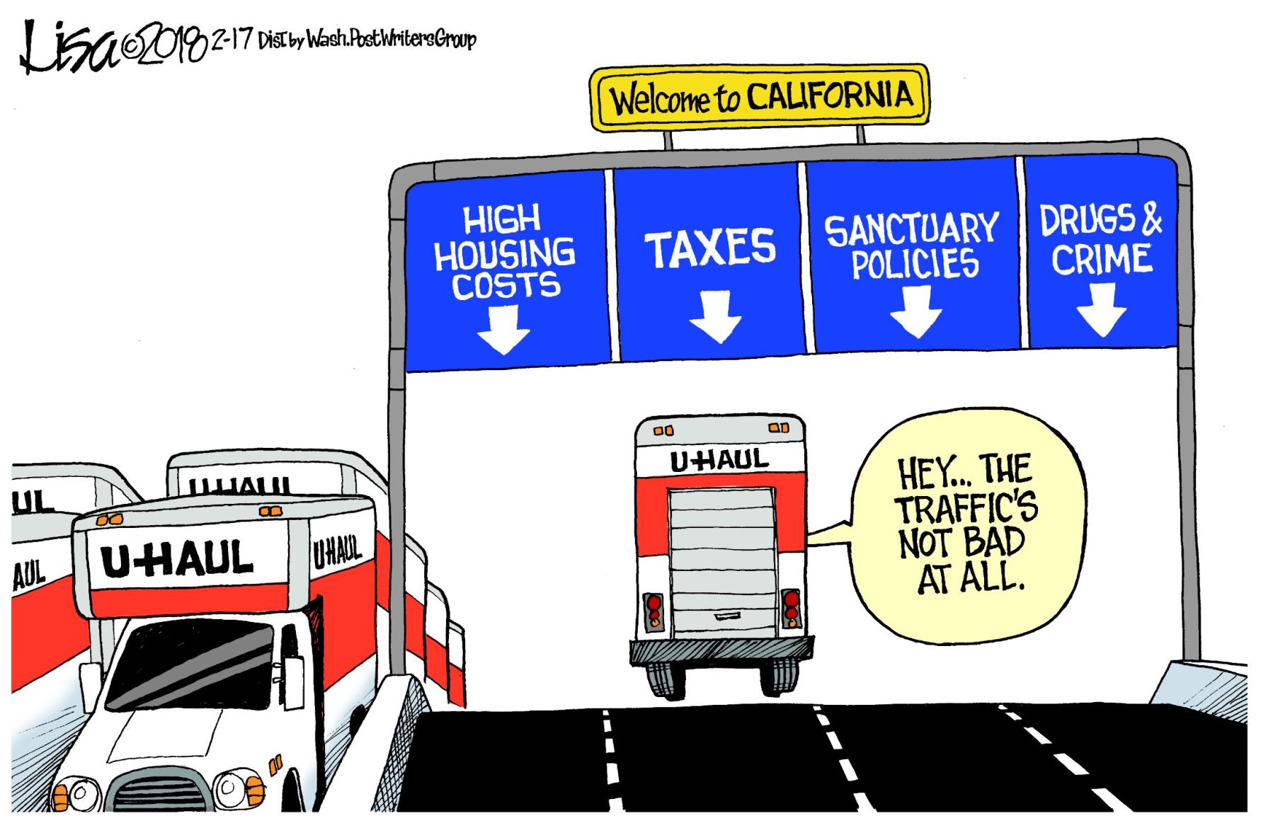 Lisa Benson cartoon